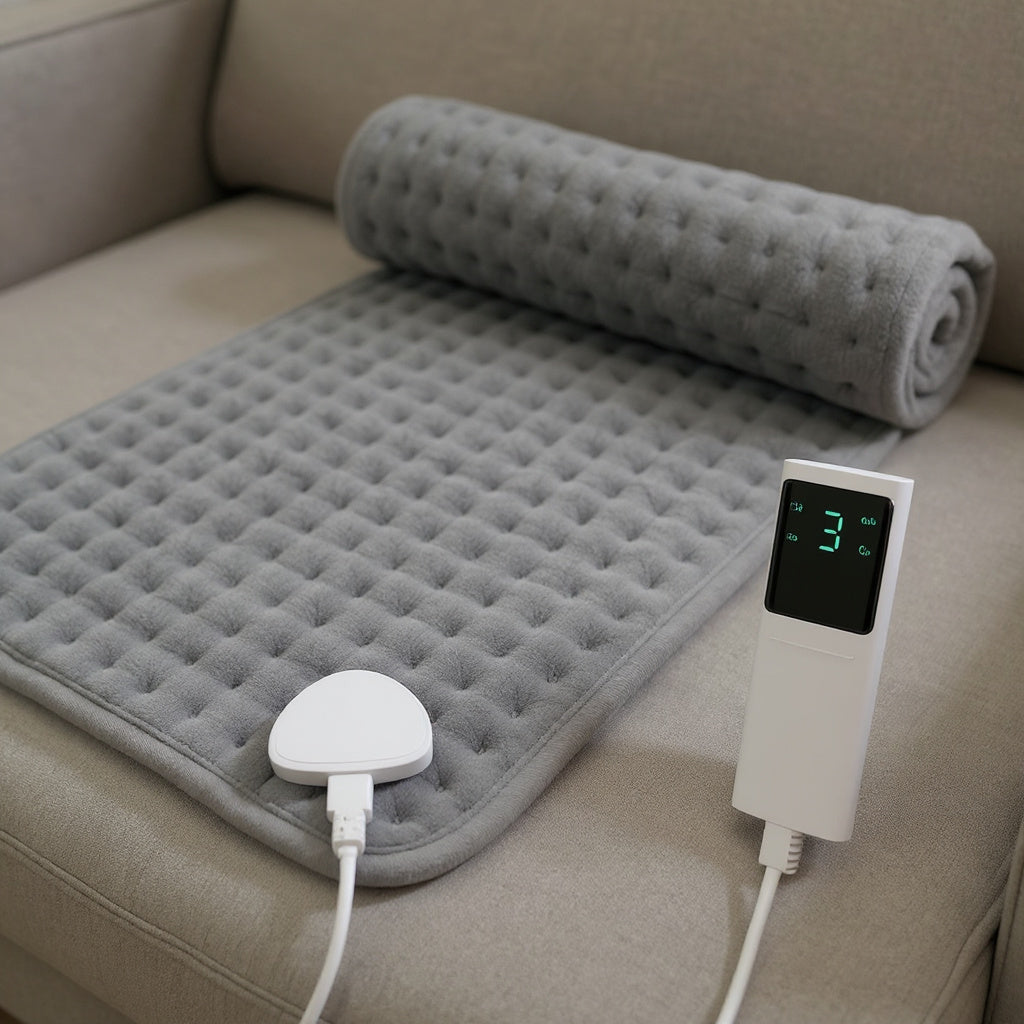 Electric Heating Blanket – Water-Resistant & Flame-Retardant Comfort Pad (58×29cm)
